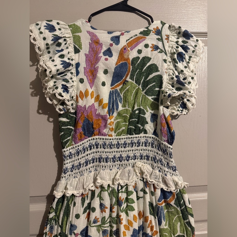 Farm Rio Summer Garden Dress XL - Picture 9 of 15